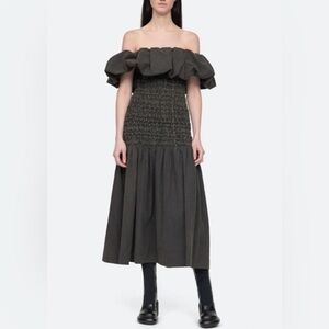 Sea New York Off-Shoulder Midi Dressl